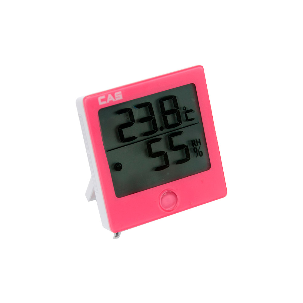 카스 디지털 온습도계 TE-301 핑크